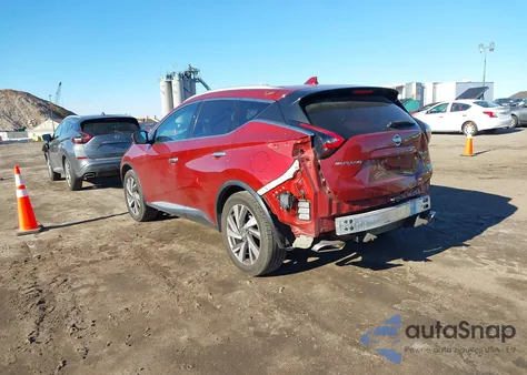 2019 Nissan Murano Sl z USA, uszkodzony, nr VIN 5N1AZ2MS9KN142544